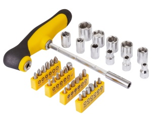 FIELDMANN FDS 1017-37R Set bitova sa T odvijačem - Img 1