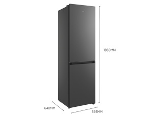 Frižider TCL RF340BSE0EE/samostojeci/kombinovani/Total No Frost/E/340L/185x59,5x66cm/siva - Img 5