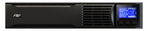 FSP UPS CH-1102RS / CHamp 2K RM (PPF18A1403), 2000VA/1800W, CE, W/CSB 12V9AH*4, W/USB port & cable, LCD, Rack STD - Img 2