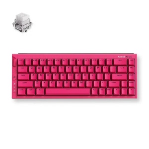 Gaming tastatura MCHOSE Ace 68 Turbo Full Metal/Berry Red/Mount Tai Magnetic switch GT/16M ARGB