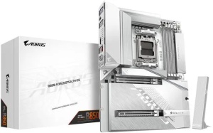 Gigabyte AM5, AMD B850, 4x DDR5 DIMM, 5GbE LAN, Ultra-Fast Storage : 4*M.2 slots, including PCIe 5.0 x4 B850 A STEALTH ICE *