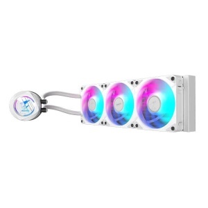 Gigabyte AORUS WATERFORCE II 360 ICE, Fan EZ-Chain: DIY-friendly fan design with slide-in interlocking mechanism and DAISY-CHAIN GP-AORUS WATERFORCE II 360I