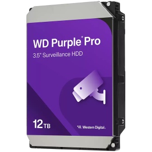 HDD AV WD Purple Pro (3.5'', 12TB, 512MB, 7200 RPM, SATA 6 Gb/s) WD122PURP * - Img 2