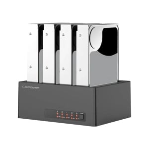 HDD Docking station USB 3.2 4xSSD/HDD LC-DOCK-U3-4B-V2 Beli * - Img 2