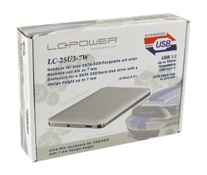 HDD Rack LC Power 2.5" LC-25U3-7W SATA White USB3 * - Img 2