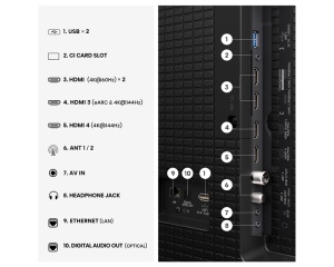 HISENSE 100 inča 100E7S PRO Hi-QLED 4K UHD Smart TV