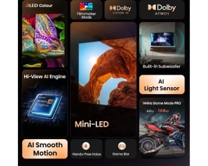 HISENSE 75 inča 75U7SE ULED Mini-LED 4K UHD Smart TV