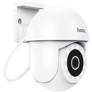 hoco. Full HD bežična spoljnja kamera IP, 3MP, do 128 Gb kartica - D2 Outdoor PTZ - Img 3