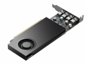 HP NVIDIA RTX A400 4 GB with Mini Bracket 4mDP Graphics AV8J3AA