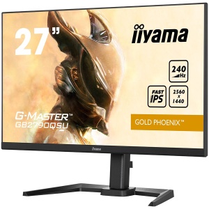 IIYAMA Monitor LED GB2790QSU-B5 GAMING 27inch 240Hz Fast IPS, matte finish 2560 x 1440 @240Hz 400cd 1ms HDMI DP USB Full ERGO GB2790QSU-B5 - Img 2