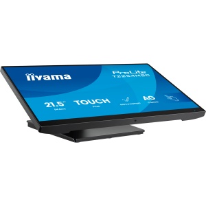 Iiyama ProLite T2254MSC-B2AG - LED monitor 22 inch 21.5 inch viewable touchscreen 1920 x 1080 Full HD 1080p 100 Hz IPS 300 cd m2 1300 1 4 ms HDMI DisplayPort speakers matte black T2254MSC-B2AG T2254MSC-B2AG * - Img 3