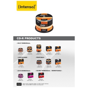 (Intenso) CD-R 700MB (80 min.) pak. 25 komada Cake Box - CD-R700MB/25Cake - Img 3