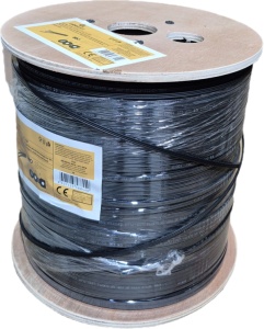 KABL-OPTIC-FTTH-2F-FRP Gembird Opticki kabl 2-vlakna SM G657A1 Flat, Outdoor, sa sajlom 1mm, 1000m - Img 2