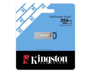 KINGSTON 256GB DataTraveler Kyson G2 USB 3.2 flash DTKNG2/256GB sivi - Img 1