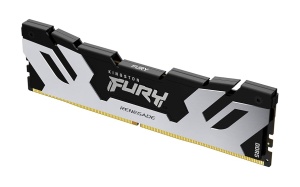 Kingston DDR5 16GB 6400MT/s [FURY RENEGADE], Non-ECC UDIMM, CL32 1.4V, 288-Pin 1Rx8, Silver/Black, w/Heatsink, XMP KF564C32RS-16