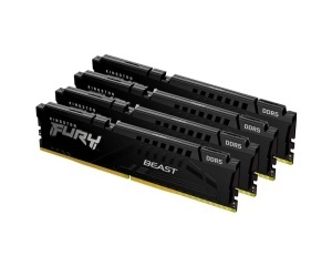 KINGSTON DIMM DDR5 128GB (4x32GB kit) 5200MT/s KF552C40BBK4-128 FURY Beast Black XMP - Img 2