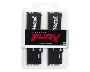 KINGSTON DIMM DDR5 64GB (2x32GB kit) 5600MT/s KF556C36BBEAK2-64 Fury Beast RGB EXPO * - Img 2