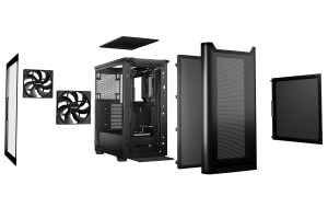 Kućište Be Quiet Pure Base 501 Airflow Window Black BGW74 - Img 2