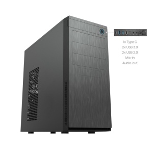 Kuciste Chieftec HC-10B-OP, Crni - Img 2