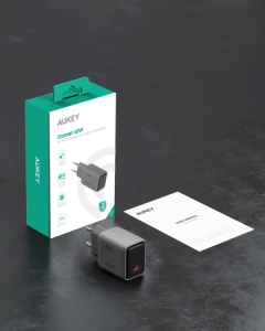 Kućni punjač AUKEY PA-C2 Fast USB-C 45W GaN - Img 5