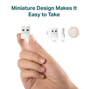 LAN MK Mercusys MW150US N150Mb/s nano WiFi USB - Img 6