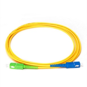 LanPlus Patchcord SC/APC-SC/UPC, SM G.657.A1, Simplex 3.0mm 1.0m