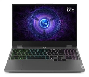 Laptop Lenovo LOQ 15IAX9 15.6 FHD 144HZ/i5-12450HX/24GB DDR5/NVMe 512GB/RTX4050 6GB/siva/83GS00HCYA - Img 1