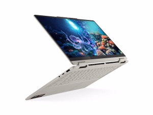 Laptop LENOVO Yoga 7 2in1 14AKP10 DOS/14" WQUX OLED MT/Ryzen AI 5-340/16GB/512GB/BKLT SRB/morska ško - Img 2