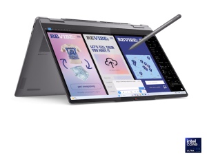 Laptop LENOVO Yoga 7 2in1 14ILL10 DOS/14" WQUX OLED Touch/U5-226V/16GB/512GB/BKLT SRB/siva - Img 2