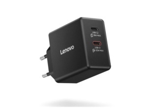 Lenovo Dual USB-C 65W GaN punjac crni (1.5m) - Img 3