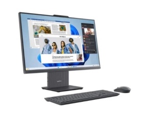 Lenovo IdeaCentre AIO 27ARR9 All-In-One (Cloud Grey) 8-Core 3.2-4.75GHz/20MB, 16GB DDR5, 512GB-SSD-NVMe, 300n 99%-sRGB IPS, AMD Graphics, WebCam IR & 5.0MP, GLan, WiFi AX, BT5.2, Harman, U Ryzen 7 7735HS 27.0" FHD (1920x1080) Radeon 680M F0HQ00AXYA