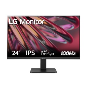 LG 23.8'' IPS FHD 1920x1080@100Hz, 16:9, 1300:1, 5ms, 250 cd/m2, 178°/178°, AMD FreeSync, 1 HDMI, 1 VGA (D-Sub), 1 Audio out, VESA 100x100mm, Tilt, Black, 3yw 24MR400-B *