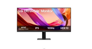 LG 34" UltraWide IPS AG WFHD 2560x1080@100Hz, 21:9, 1000:1, 400 cd/m², 5ms, 178º/178º, HDR 10, AMD FreeSync, HDMI, 1 DP 1.4, VESA 100x100mm, Tilt, Black, 3yw 34U511A-B