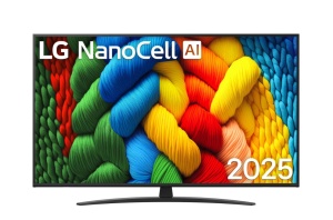 LG LG 75'' (189 cm) 4K HDR Smart UHD TV, 2025 (O) 75NANO81A3A