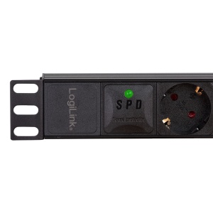 Logilink PDU 8 x šuko CEE 7/3, zaštita od preopterećenja, 1.8m - Img 3