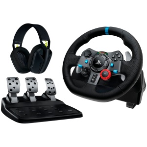 LOGITECH G29 EU + G435 - BLACK - USB - PLUGC - EMEA-914 - EU 991-000539