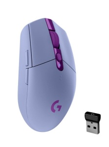 Logitech G305 Lightspeed Wireless Gaming Mouse, Lilac - Img 3