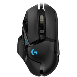 LOGITECH G502 Corded Gaming Mouse - HERO - BLACK - USB - EWR2 910-005471 * - Img 2