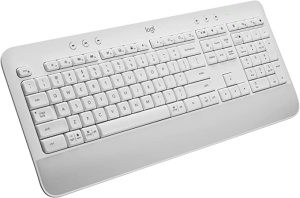 Logitech K650 Signature Keyboard Off-White, US - Img 1