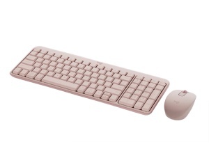 LOGITECH_ MK251 Wireless Bluetooth tastatura + miš roze