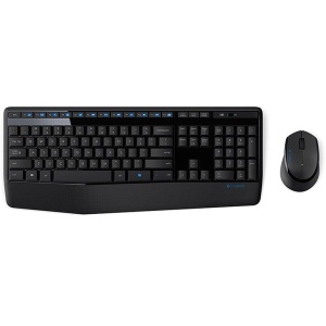 LOGITECH MK345 Wireless Combo - BLACK - US INT'L 920-006489 - Img 1