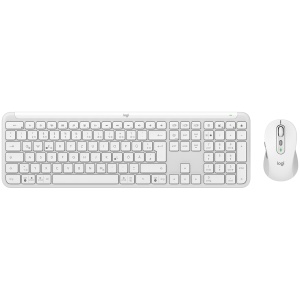 LOGITECH Signature Slim Combo MK950 - OFF WHITE - US INT'L - 2.4GHZ/BT - INTNL-973 920-012491 *