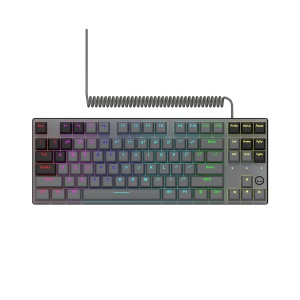 LORGAR Azar 514TKL, Wired RGB mechanical gaming keyboard, black, EN layout LRG-GK514TKL-BK-US - Img 2
