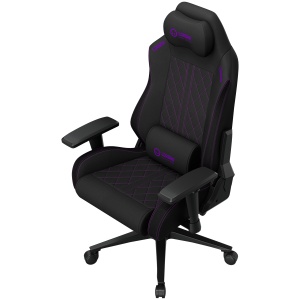 LORGAR CHA41 Fabric Gaming Chair Advanced Black/Purple LRG-CHA41-BK-PR - Img 3