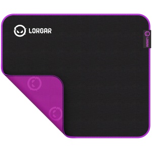 Lorgar Main 313, Gaming mouse pad, High-speed surface, Purple anti-slip rubber base, size: 360mm x 300mm x 3mm, weight 0.195kg LRG-GMP313 - Img 2