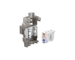 MAXPRO LINE Modul RJ45, Cat.6a, FTP, Keystone, 050