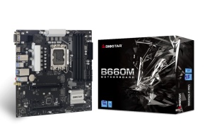 MB s1700 Biostar B660MX-E PRO 4xDDR4/2xM.2/HDMI/VGA/
