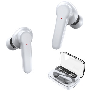 MeanIT Bežične stereo slušalice, Bluetooth v5.3, Bele - TWS B400 White - Img 3