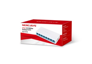 Mercusys MS108 8-port 10/100M mini Desktop Switch * - Img 2