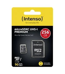 Micro SDXC Intenso 256GB UHS-I Premium 3423492 + adapter
